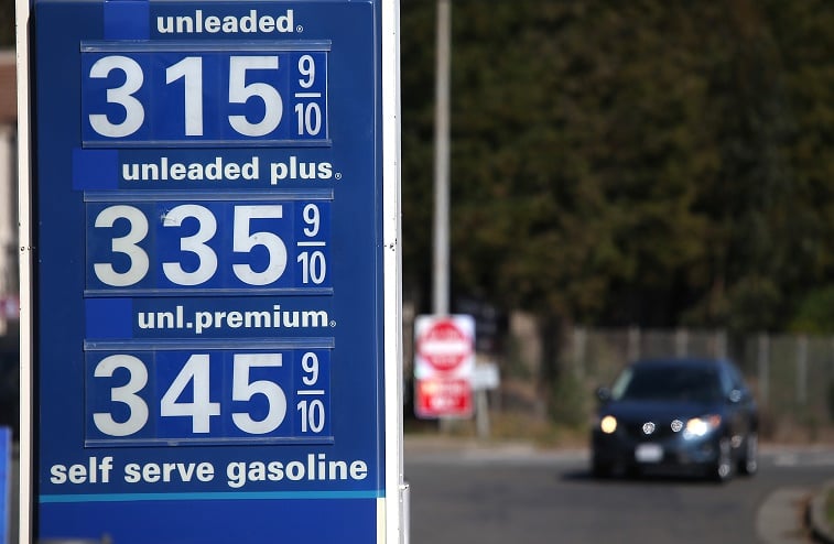 US Gas Prices Rise For 35 Consecutive Days
