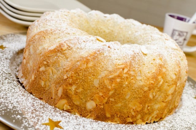 Amaretto-almond pound cake