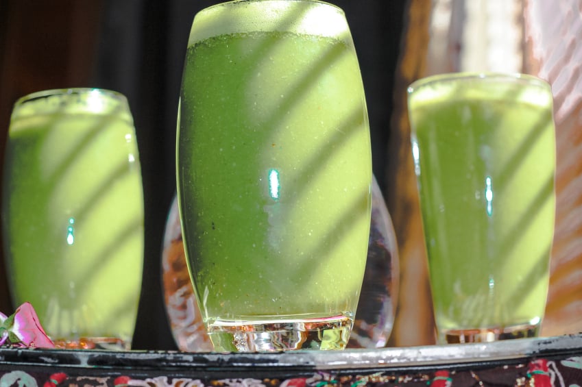 green smoothies, milkshakes