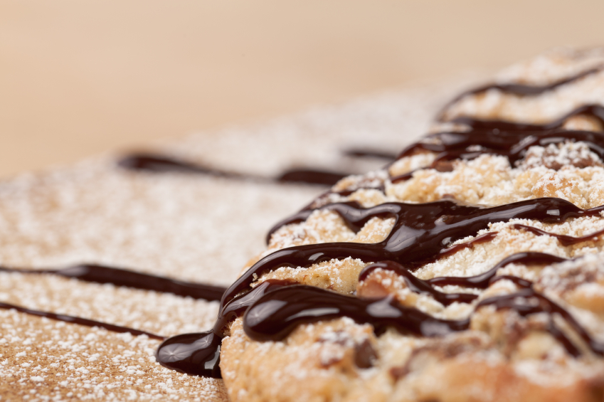 Deep dish cookie