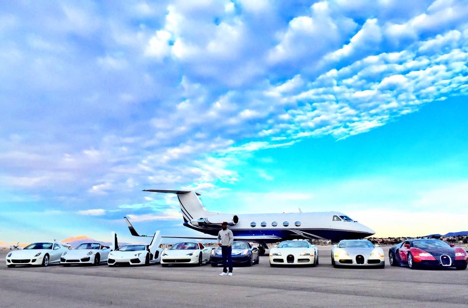 Floyd Mayweather's car collection
