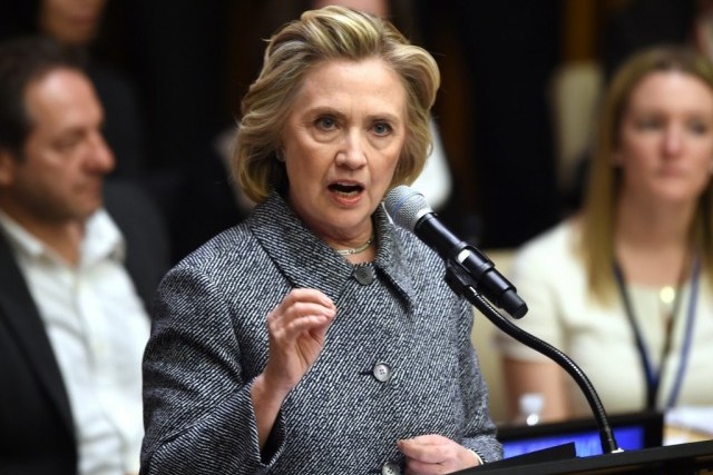 Hillary Clinton, Source: Don Emmert/AFP/Getty Images