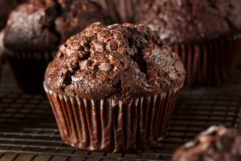 Dark Chocolate Muffins