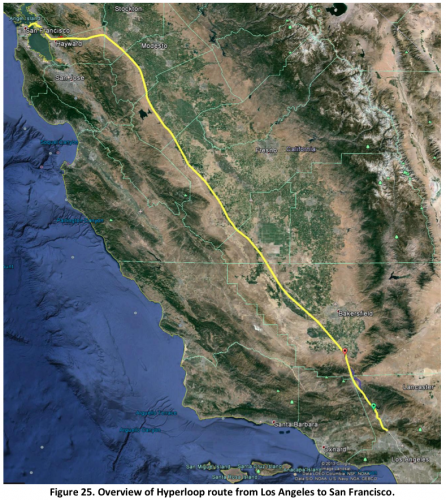 Hyperloop Map