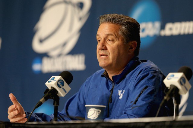 John Calipari the head coach of the Kentucky