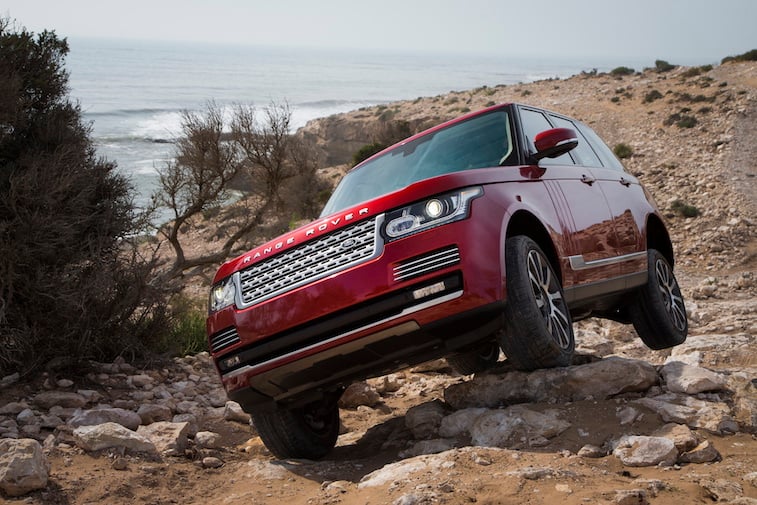 Range Rover off-road