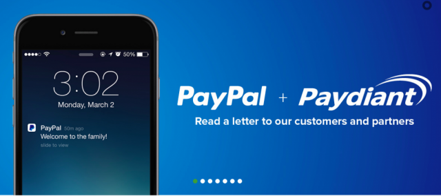 PayPal and Paydiant