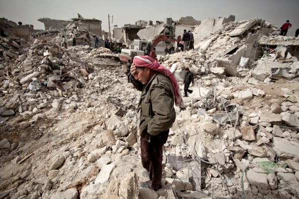 person in a warzone person in a warzone