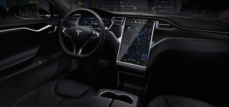 Tesla Model S interior