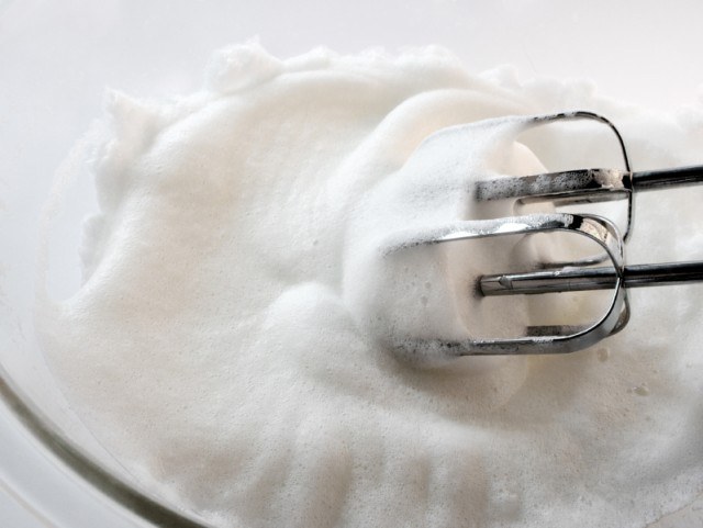 beating egg whites