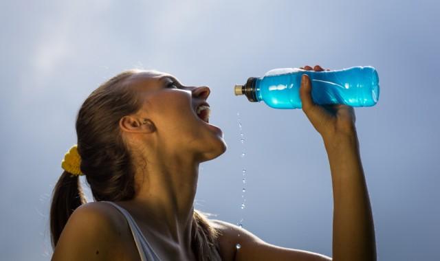 thirsty athlete, gatorade, sports drink, blue