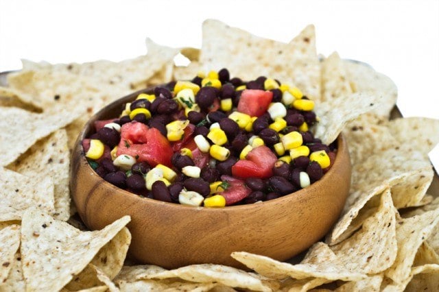 corn and bean salsa