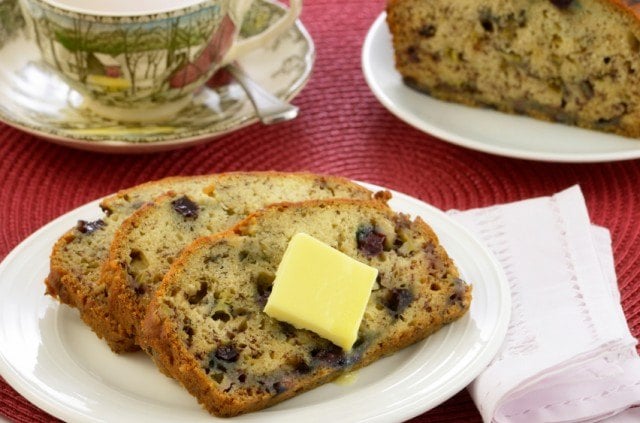 blueberry oatmeal bread