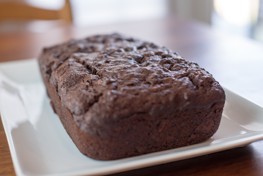 Gluten-free chocolate zucchini bread