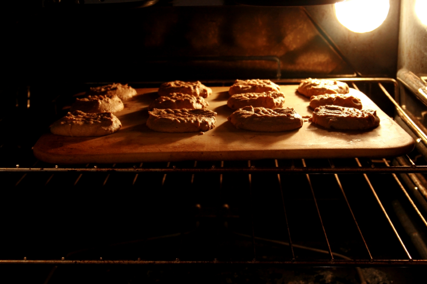 cookies baking