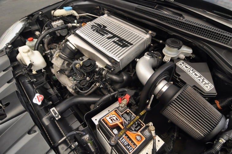 Turbocharged Acura RDX engine