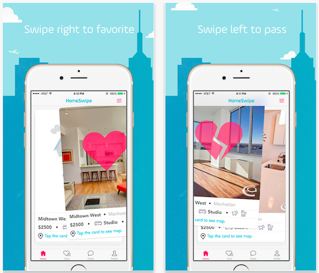 HomeSwipe app
