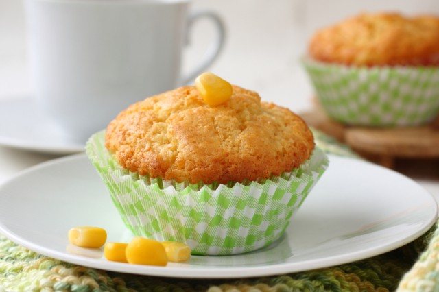 sweet corn cupcakes