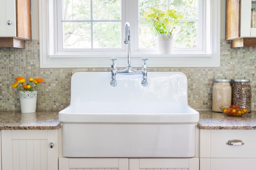 These Fixer Upper Home Trends Are A Total Waste Of Money - Fiberglass Bathroom Farm Sink