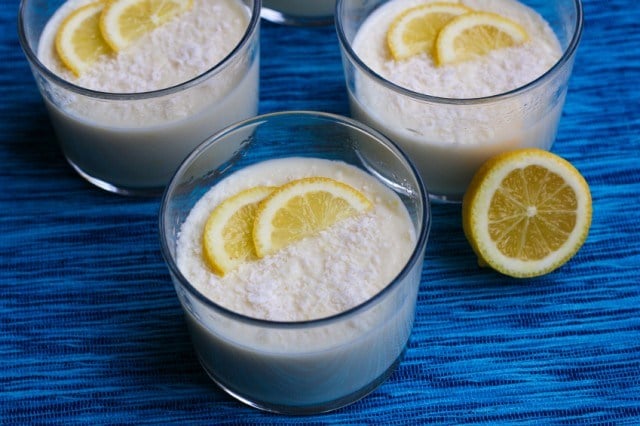 Lemon pudding
