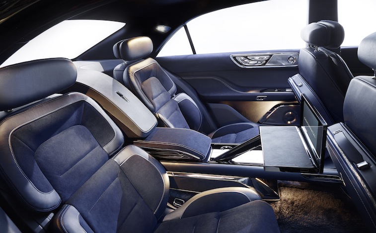 Lincoln Continental interior