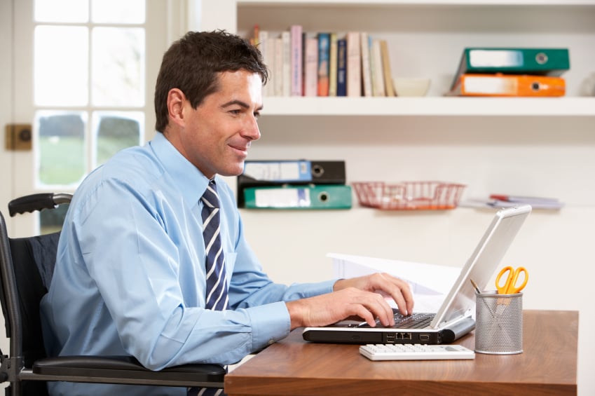 working at home