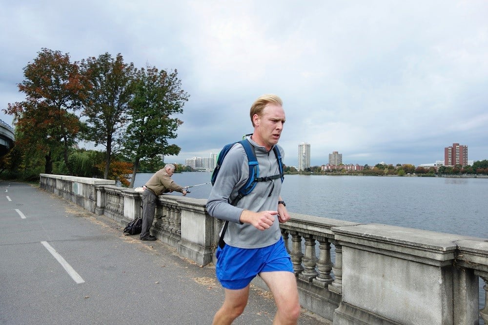 run, jog, commute