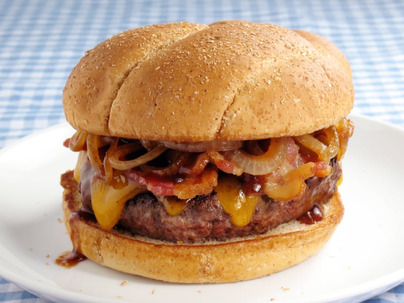 Bacon cheeseburger