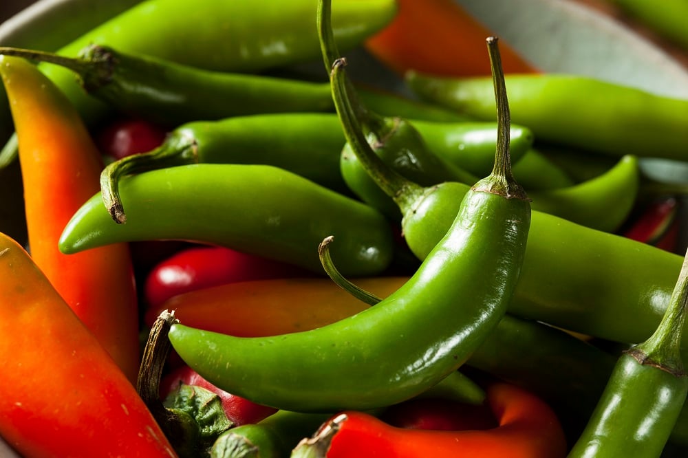 Serrano Peppers, chiles