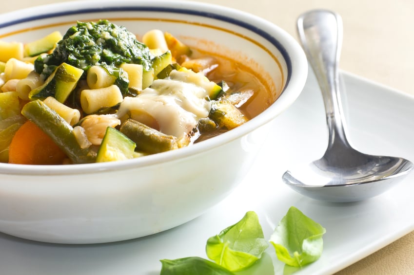 Minestrone soup