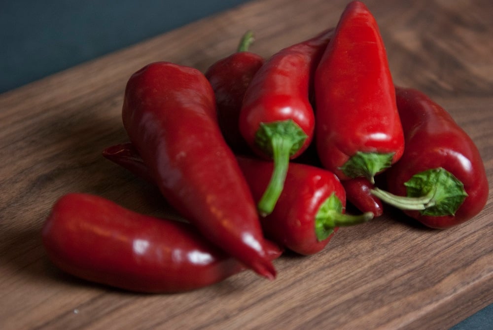 Red Jalapenos, chiles