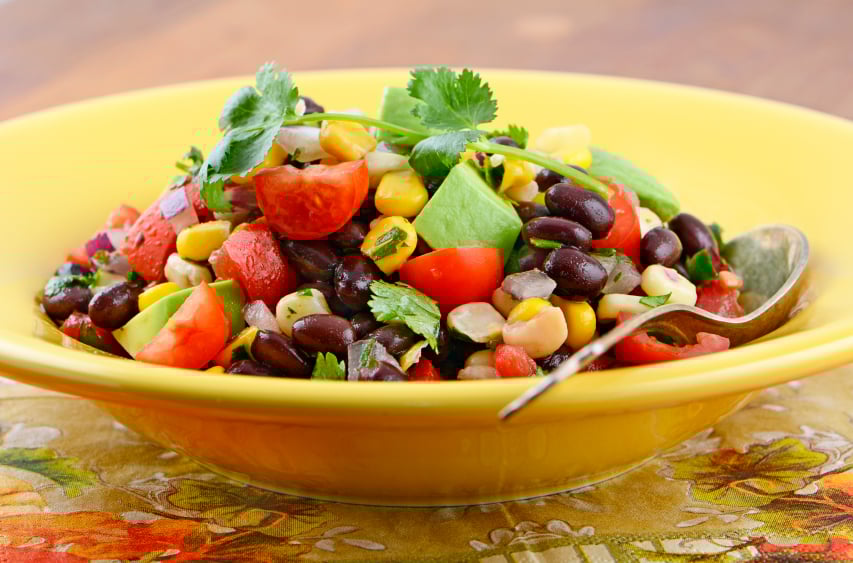 Vegan burrito bowl