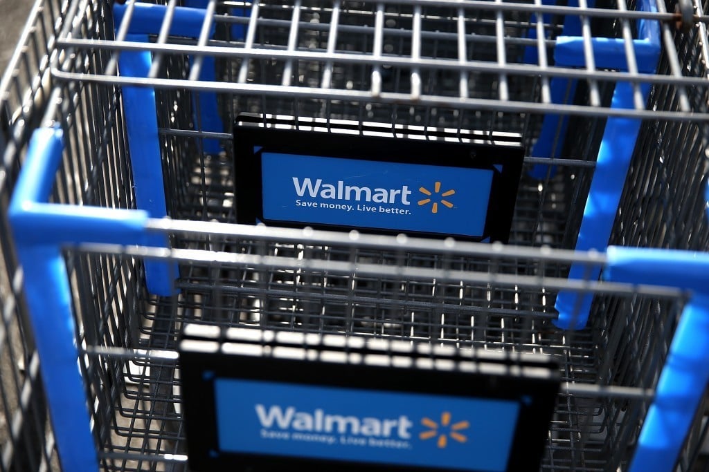 Walmart carts
