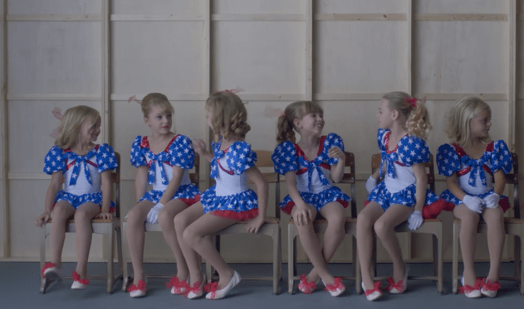 A photo from Netflix's new documentary Casting JonBenet