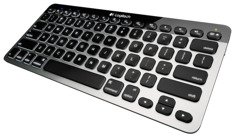 A bluetooth keyboard.