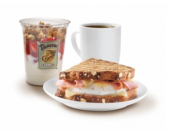 Panera Bread's menu options - Source: Panera Bread Official Facebook Page