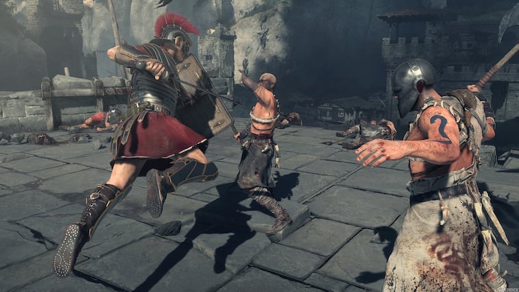 Warriors battling in 'Ryse: Son of Rome'