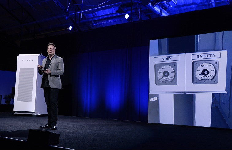 Tesla Unveils New Battery System