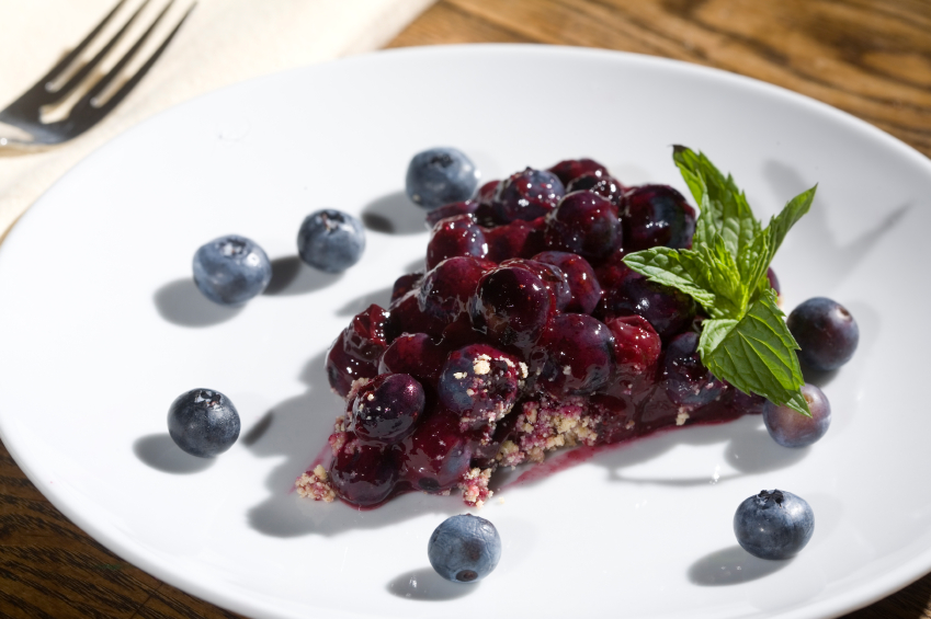blueberry pie