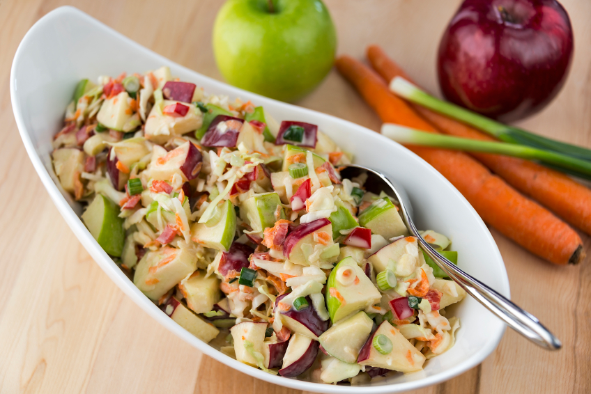 slaw in bowl