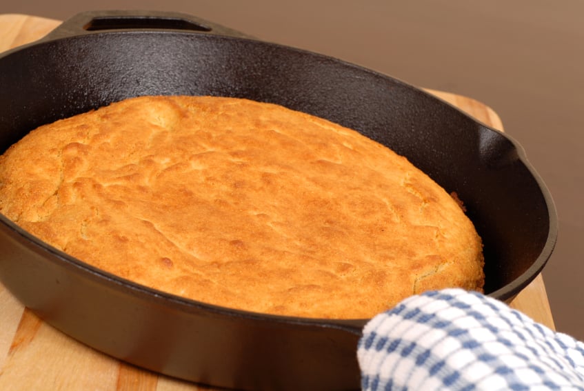 cornbread, skillet
