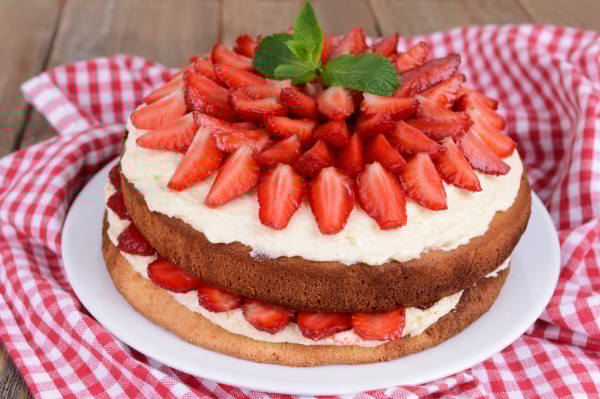 Strawberry cake Strawberry cake