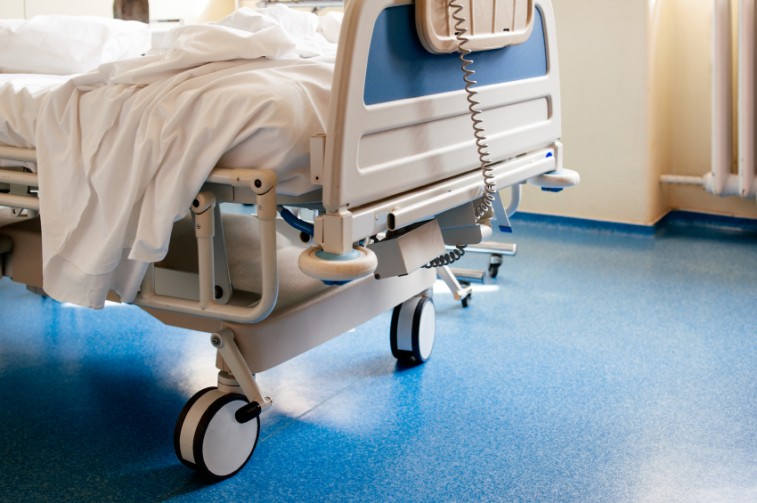 a hospital bed a hospital bed