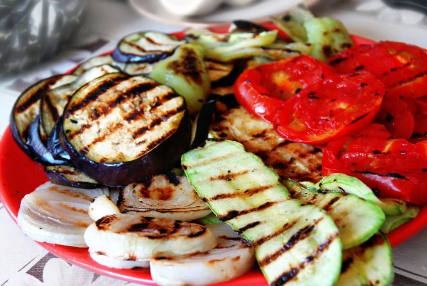 Grilled veggies