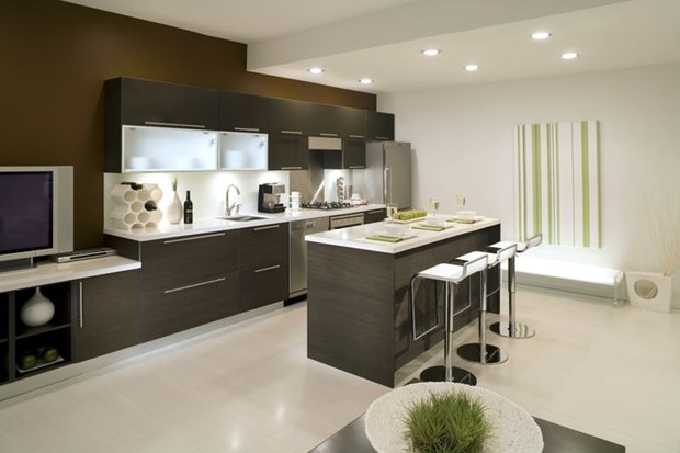 Installing Kitchen Cabinets