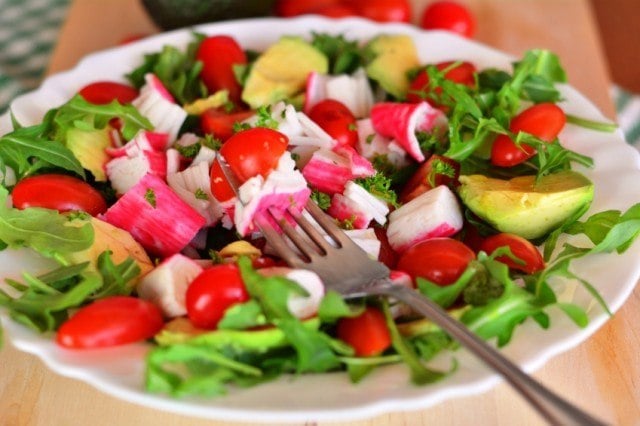 Mixed vegetable salad