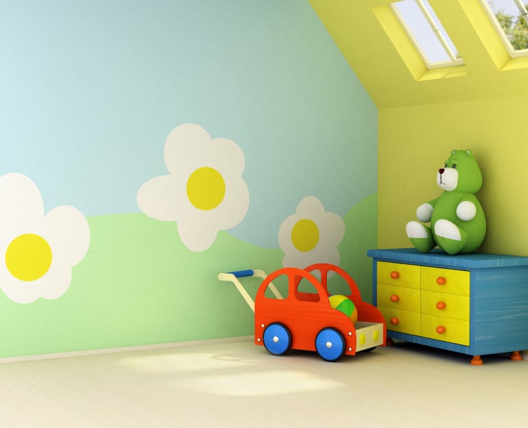 child's playroom