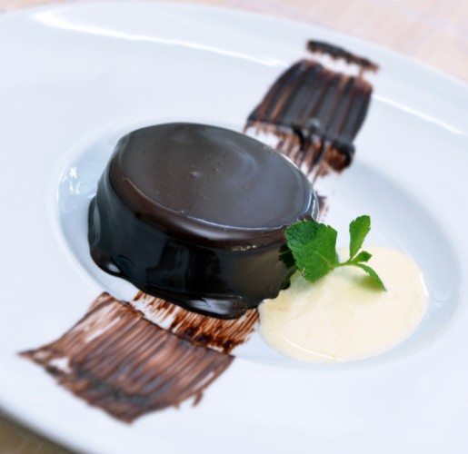 Chocolate Panna Cotta