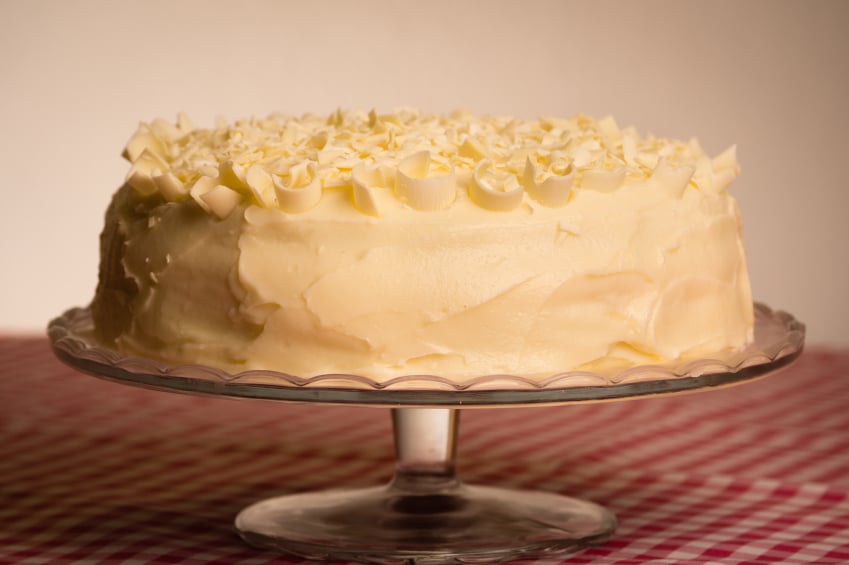 Red velvet cheesecake, buttercream