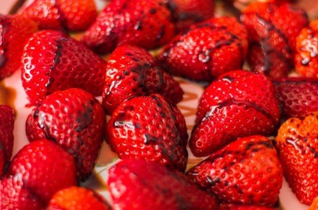 strawberry, balsamic